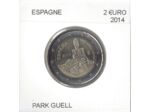 ESPAGNE 2014 2 EURO COMMEMORATIVE PARC GUELL GAUDI