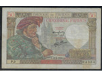 FRANCE 50 FRANCS JACQUES COEUR 13-6-1940 P.9 TB+