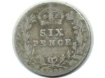 GRANDE BRETAGNE 6 PENCE 1894 VICTORIA TB (W779)