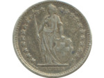 SUISSE 1/2 FRANC 1920 B TTB N1