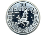 BELGIQUE 2009 10 EURO 75 ANS ALBERT II B.E