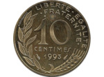 FRANCE 10 CENTIMES LAGRIFFOUL 1993 BE
