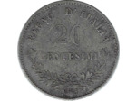 ITALIE 20 CENTESIMI 1863 MBN TB+ N3