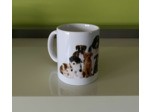 Mug céramique blanc - Chiens