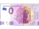 PAYS BAS 2020-11 MONARCHS OF THE NETHERLANDS ANNIVERSAIRE BILLET SOUVENIR 0 EURO