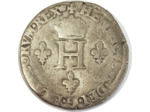 HENRI II (1547-1559) DOUBLE SOLS PARISIS 1550 A (Paris) TB