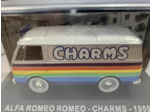 ALFA ROMEO CAMION PUBLICITAIRE CHARMS 1959 1/43 BOITE D'ORIGINE NEUF