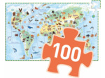 Puzzle observation 100 pcs - Les animaux du monde