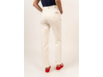 Pantalon droit Patricia été Taille élastiquée en coton stretch