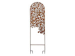 Treillage arrondi feuillage 44x4x148cm