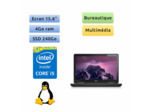 Dell Latitude E5540 - Linux - i5 4Go 240Go SSD - 15.6  - Webcam - Ordinateur Portable PC