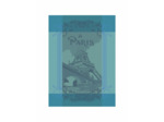 Torchon PARIS SEINE TURQUOISE Garnier-Thiebaut