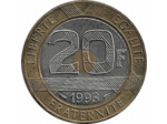FRANCE 20 FRANCS MONT ST MICHEL 1993 TTB+