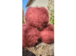 Pelote FLOCON (80% Kid mohair 20% soie) - Griotte