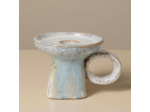Bougeoir céramique Azul 10x9x12cm