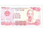 VIET NAM 500 DONG 1988 (1989 ) SERIE WG NEUF (W101a)