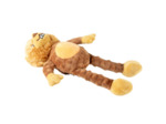 Peluche Castor crackle, brun pour chien - 34x21x8cm