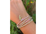 BRACELET MULTIRANGS NEW LIFE SILVER