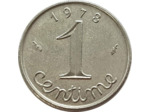 FRANCE 1 CENTIME EPI 1978 SUP (G91)