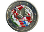 SLOVAQUIE 2011 2 EURO COLORISEE VISEGRAD SUP N1