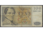 BELGIQUE 100 FRANCS 08.02.55 1955 T.281 TB+