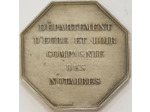 DEPARTEMENT D'EURE ET LOIR COMPAGNIE DES NOTAIRES LEGES ET MORES ARGENT TTB