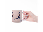 Tasse ou mug running "Un homme et une femme qui courent" - Personnalisable