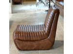 Fauteuil cuir Milano 59x84x71cm