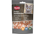 Friandises sandwiches au thon et poulet - 50g