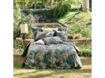 Housse de couette RAINFOREST BLEU DORE Garnier-Thiebaut