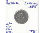 PORTUGAL 2,5 ESCUDOS 1932 TB+