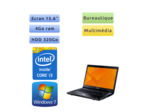 Toshiba Tecra A11 - Windows 7 - i3 4Go 320 Go - Webcam  - 15.6 - Ordinateur Portable