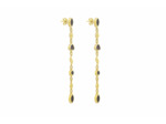 Boucles d'oreilles Macha Onyx Texturé