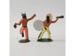 LOT DE 2 FIGURINES INDIENS