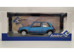 RENAULT 5 GT TURBO MK1 1985 BLEU ALPINE SOLIDO 1/18 BOITE D'ORIGINE