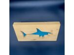 Tableau animal Requin Bleu 2