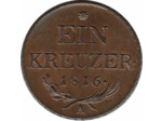 AUTRICHE 1 KREUZER 1816 A SUP