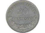 ITALIE 20 CENTESIMI 1863 MBN TTB+