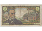 FRANCE 5 FRANCS PASTEUR 04/11/1966 U.44 TB+