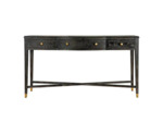 Console Ines chêne noir 160x86x45cm