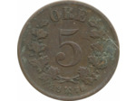NORVEGE 5 ORE 1876 TB+