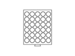 BOX MONNAIE 30 CASES pour CAPS 33 335325