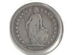 SUISSE 1 FRANC 1887 B TB+
