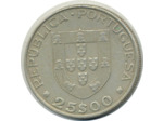 PORTUGAL 25 ESCUDOS EUROPA 1986 TTB (W635)