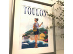 Toulon - affiche, carte