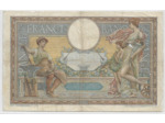 FRANCE 100 FRANCS L.O.M avec LOM SERIE R.185 18-4-1908 TB+
