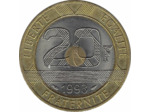 FRANCE 20 FRANCS MONT ST MICHEL 1993 SUP