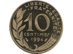 FRANCE 10 CENTIMES LAGRIFFOUL 1994 BE