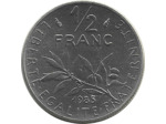 FRANCE 1/2 FRANC ROTY 1985 FDC