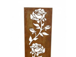 Treillage jardin roses 40x1x130cm